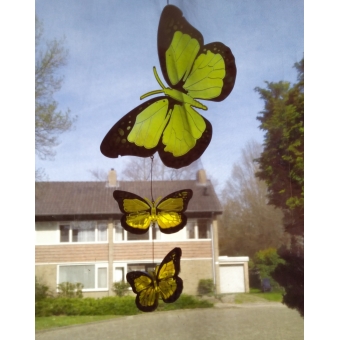 shopinshop hanger vlinders  